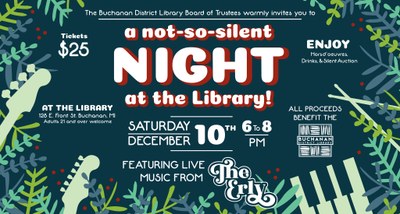A Not-So-Silent Night At The Library! A Not-So-Silent Night At The Library!