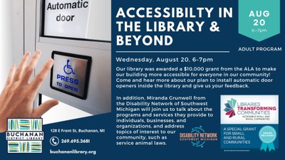 Accessibility in the Library and Beyond Accessibility in the Library and Beyond