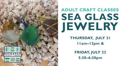 ADULT CRAFT CLASS | SEA GLASS JEWELRY