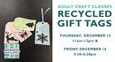 ADULT CRAFT- RECYCLED GIFT TAGS