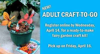 Adult Craft-to-Go Adult Craft-to-Go