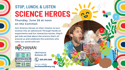 STOP, LUNCH, & LISTEN- SCIENCE HEROES STOP, LUNCH, & LISTEN- SCIENCE HEROES