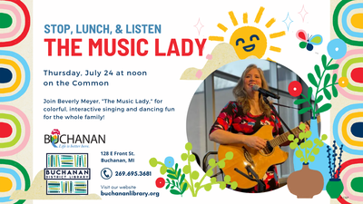 STOP, LUNCH, & LISTEN- THE MUSIC LADY