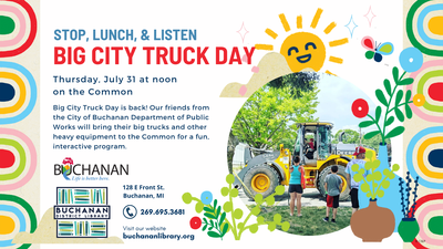 STOP, LUNCH, & LISTEN- BIG CITY TRUCK DAY STOP, LUNCH, & LISTEN- BIG CITY TRUCK DAY