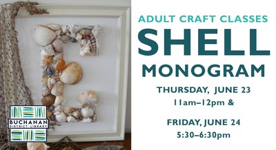 ADULT CRAFT CLASS | SHELL MONOGRAM