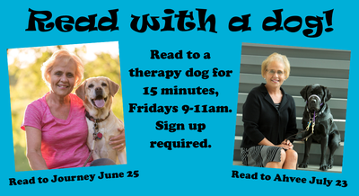 Read to a Dog! Read to a Dog!