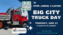 STOP, LUNCH, & LISTEN: Big City Truck Day with Buchanan Dept. of Public Works STOP, LUNCH, & LISTEN: Big City Truck Day with Buchanan Dept. of Public Works