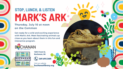 STOP, LUNCH, & LISTEN- MARK'S ARK STOP, LUNCH, & LISTEN- MARK'S ARK