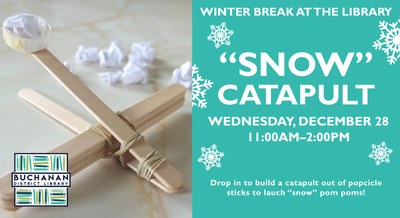 DROP-IN ACTIVITY: "SNOW" CATAPULT