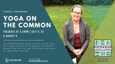 FAMILY PROGRAM: YOGA ON THE COMMON FAMILY PROGRAM: YOGA ON THE COMMON