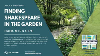 FINDING SHAKESPEARE IN THE GARDEN