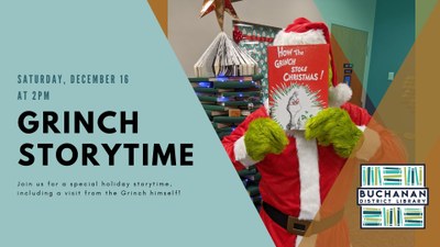 GRINCH STORYTIME GRINCH STORYTIME