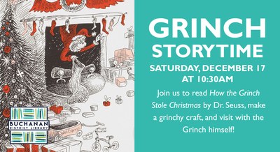 GRINCH STORYTIME GRINCH STORYTIME