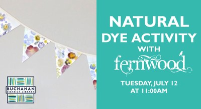 NATURAL DYE ACTIVITY WITH FERNWOOD