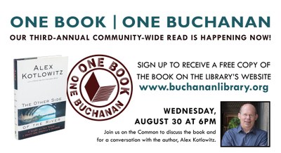 ONE BOOK | ONE BUCHANAN ONE BOOK | ONE BUCHANAN
