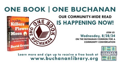 One Book | One Buchanan One Book | One Buchanan
