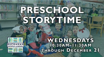 PRESCHOOL STORYTIME PRESCHOOL STORYTIME