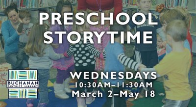Preschool Storytime Preschool Storytime