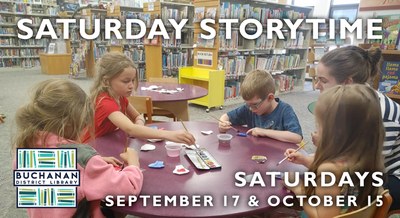 SATURDAY STORYTIME SATURDAY STORYTIME