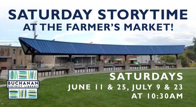 SATURDAY STORYTIME AT THE FARMER'S MARKET SATURDAY STORYTIME AT THE FARMER'S MARKET