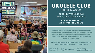 Ukulele Club | Adults Ukulele Club | Adults