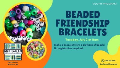 YOUTH: BEADED FRIENDSHIP BRACELETS YOUTH: BEADED FRIENDSHIP BRACELETS