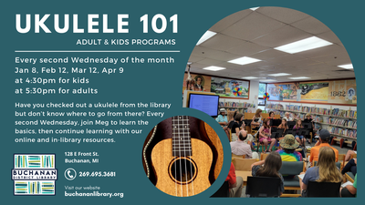 ADULTS: UKULELE 101 ADULTS: UKULELE 101